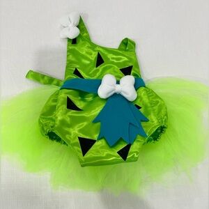 Pebbles Flintstones Halloween Costume for baby